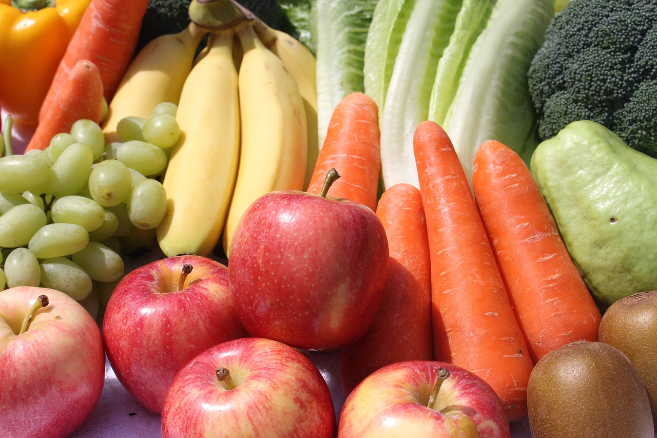 rainbow vegetables