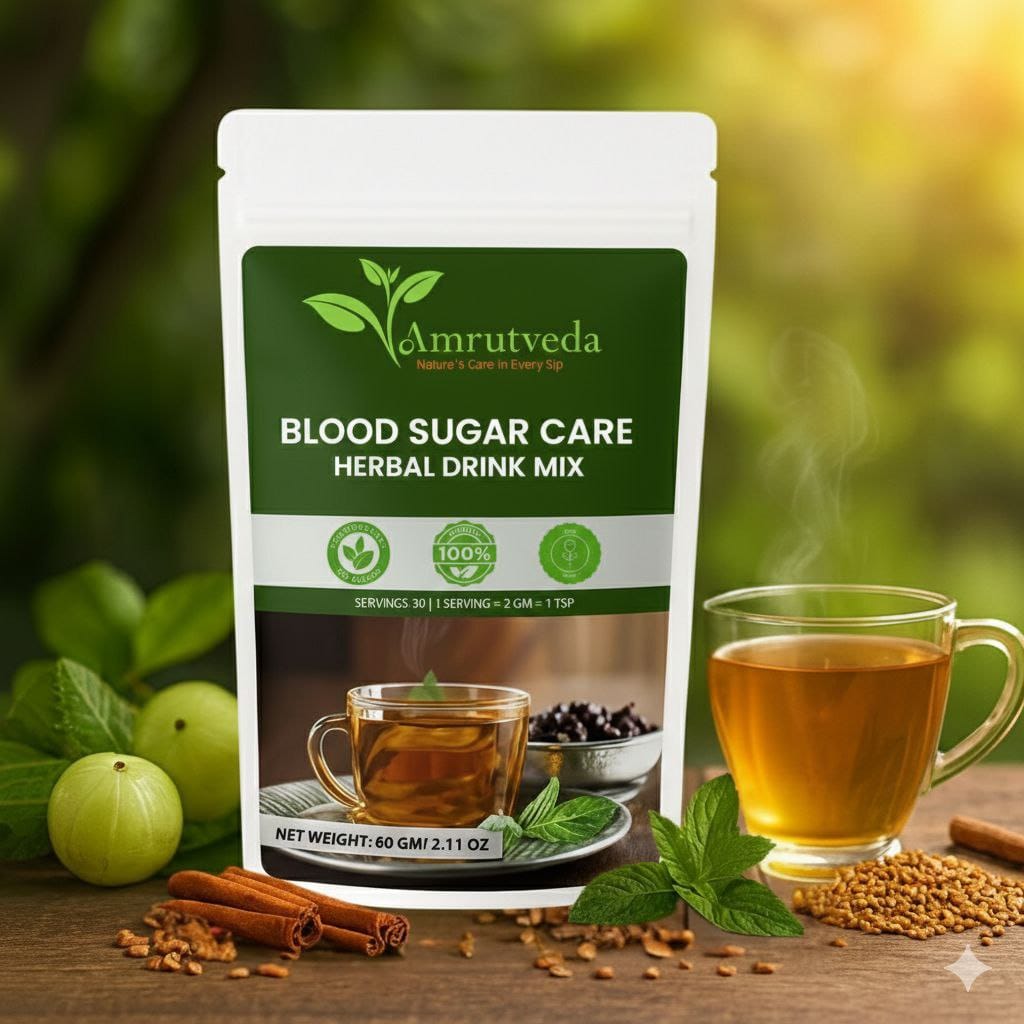 blood sugar care herbal drink mix to blood sugar management