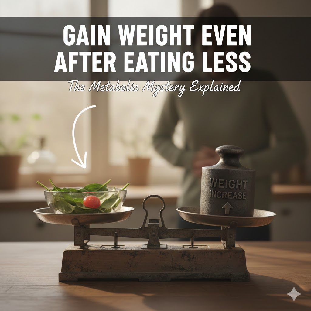 gain weight even after eating less